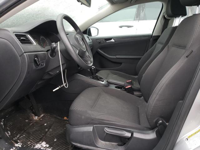 3VW2K7AJ7DM318992 - 2013 VOLKSWAGEN JETTA BASE SILVER photo 7