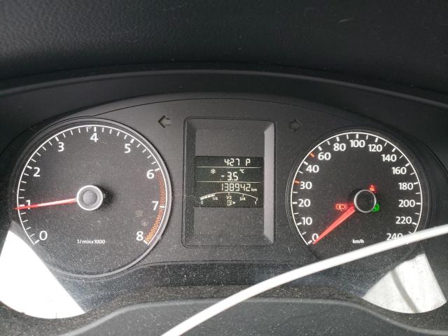 3VW2K7AJ7DM318992 - 2013 VOLKSWAGEN JETTA BASE SILVER photo 9