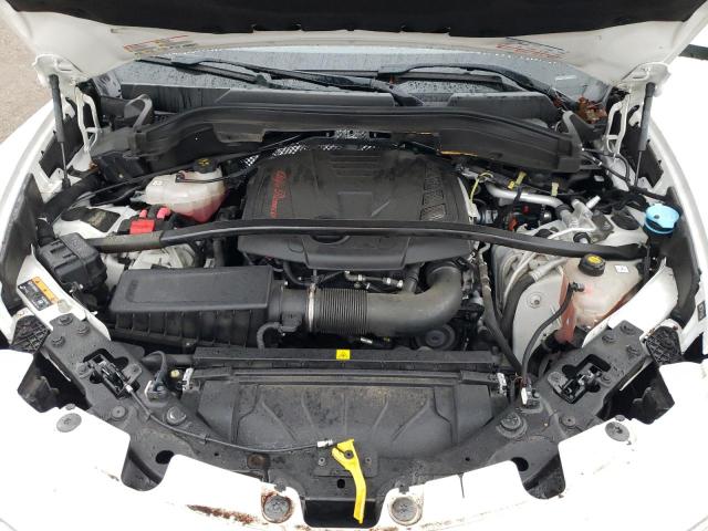ZASFAKPN1J7B91996 - 2018 ALFA ROMEO STELVIO SPORT Weiß Foto 12