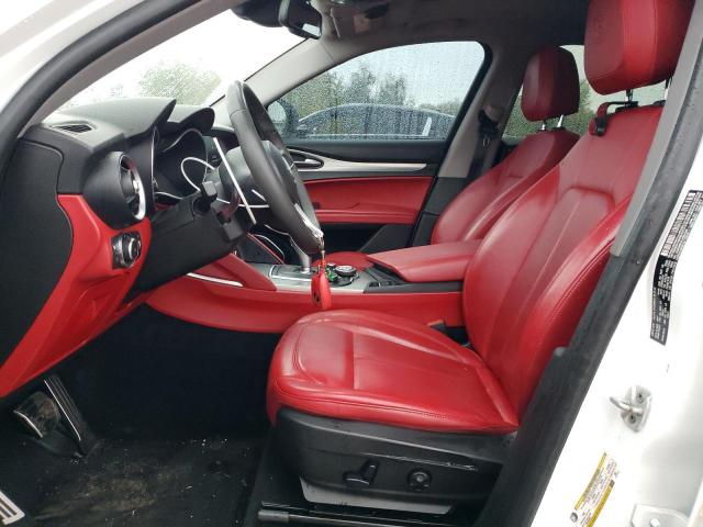 ZASFAKPN1J7B91996 - 2018 ALFA ROMEO STELVIO SPORT Weiß Foto 7