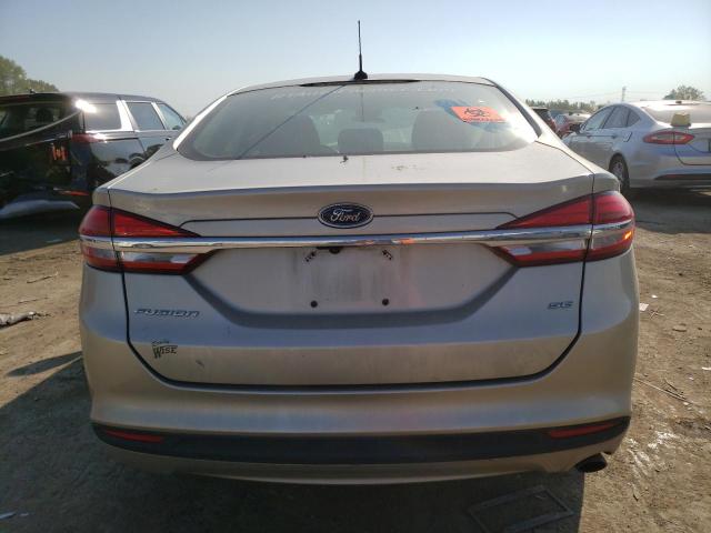 3FA6P0H75HR246194 - 2017 FORD FUSION SE TAN photo 6