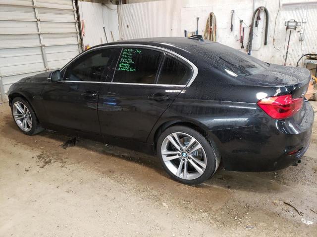 WBA8D9C58JEM34199 - 2018 BMW 330 XI BLACK photo 2