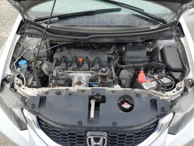 19XFB2F97EE045652 - 2014 HONDA CIVIC EXL SILVER photo 11