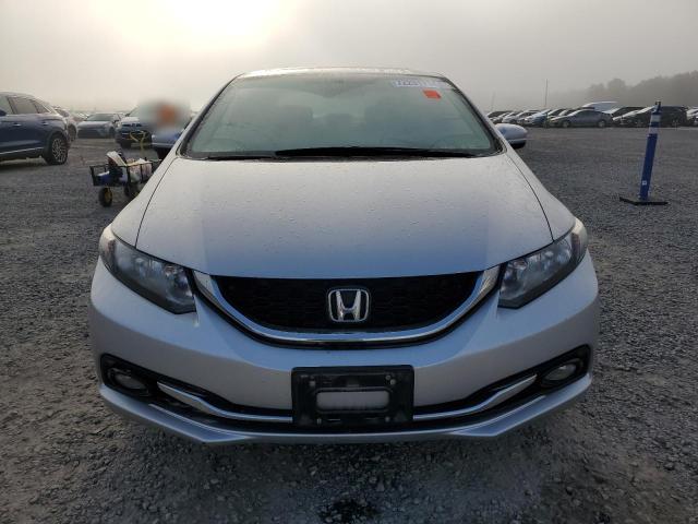19XFB2F97EE045652 - 2014 HONDA CIVIC EXL ვერცხლისფერი ფოტო 5