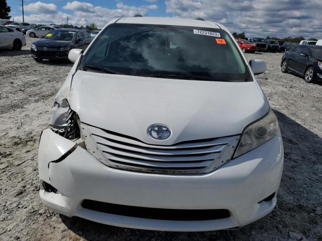 5TDKK3DC4GS727593 - 2016 TOYOTA SIENNA LE WHITE photo 5