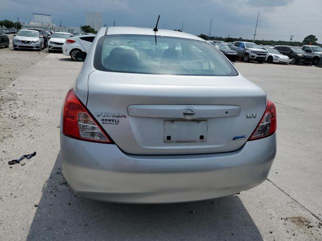 3N1CN7AP5CL843768 - 2012 NISSAN VERSA S SILVER photo 6