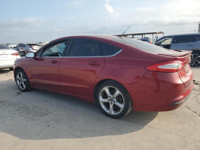 1FA6P0H74E5389670 - 2014 FORD FUSION SE BURGUNDY photo 2