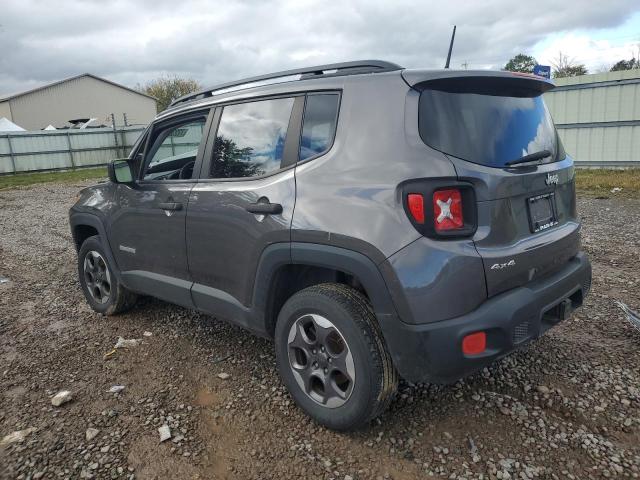 ZACCJBABXHPF07211 - 2017 JEEP RENEGADE SPORT GRAY photo 2