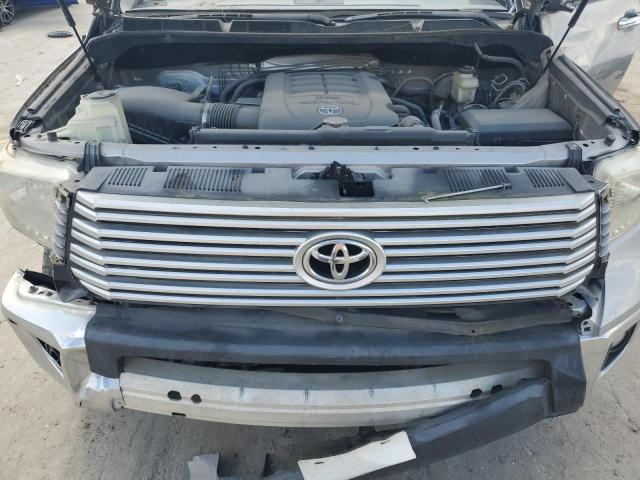 5TFFW5F19HX227048 - 2017 TOYOTA TUNDRA CREWMAX LIMITED SILVER photo 11