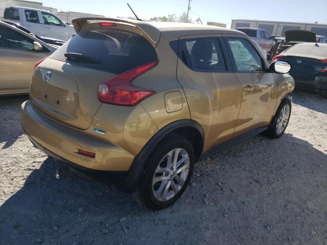 JN8AF5MR3ET351715 - 2014 NISSAN JUKE S TAN photo 3