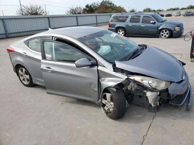 KMHDH4AE9DU781493 - 2013 HYUNDAI ELANTRA GLS SILVER photo 4