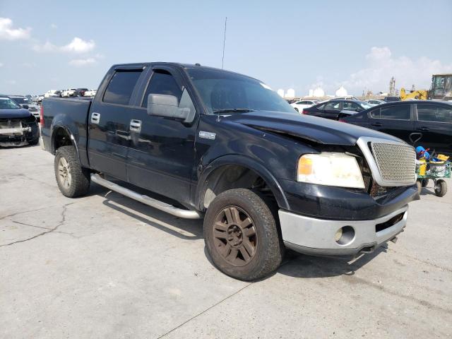 1FTPW14V36FA66184 - 2006 FORD F150 SUPERCREW BLACK photo 4