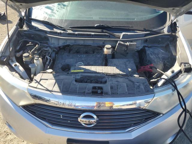 JN8AE2KP3B9006793 - 2011 NISSAN QUEST S SILVER photo 12