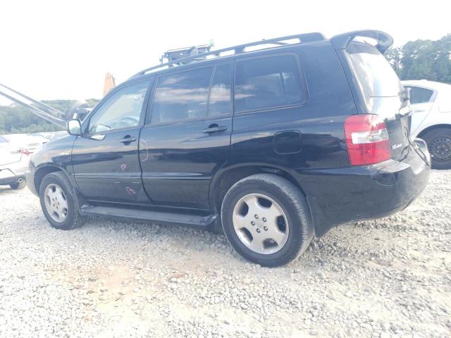 JTEEP21A350089229 - 2005 TOYOTA HIGHLANDER LIMITED BLACK photo 2