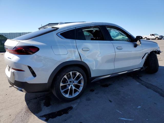 5UXCY6C06P9P43755 - 2023 BMW X6 XDRIVE40I WHITE photo 3