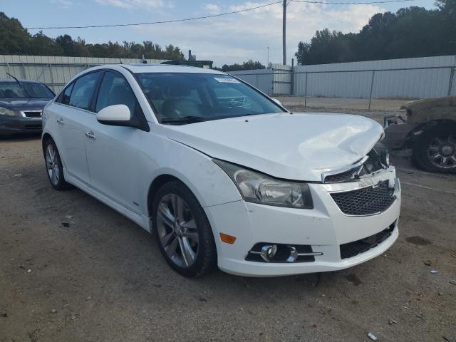 1G1PG5SB5E7275960 - 2014 CHEVROLET CRUZE LTZ WHITE photo 4