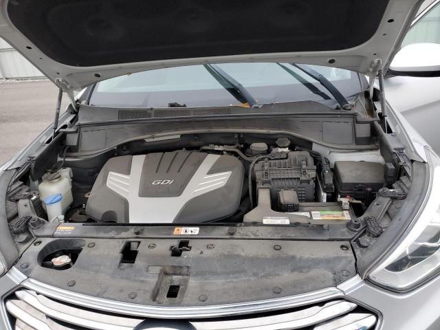 KM8SM4HF7GU153454 - 2016 HYUNDAI SANTA FE SE GRAY photo 12