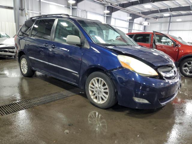 5TDBK22C07S005647 - 2007 TOYOTA SIENNA XLE BLUE photo 4