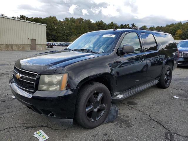 1GNFK16377J169780 - 2007 CHEVROLET SUBURBAN K1500 BLACK photo 1