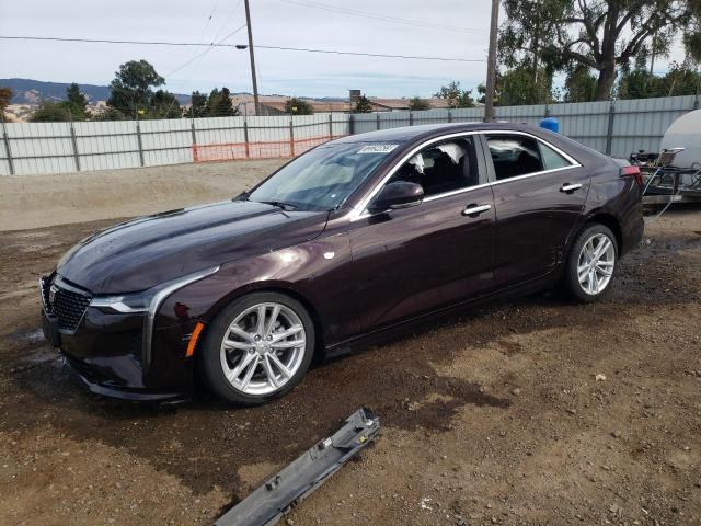 1G6DA5RK3L0151762 - 2020 CADILLAC CT4 LUXURY BURGUNDY photo 1