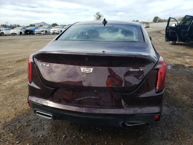 1G6DA5RK3L0151762 - 2020 CADILLAC CT4 LUXURY BURGUNDY photo 6