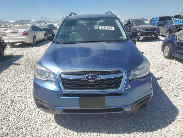 JF2SJABC3JH577905 - 2018 SUBARU FORESTER 2.5I BLUE photo 5