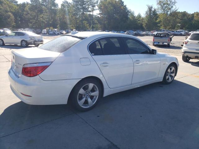 WBANU53568CT17268 - 2008 BMW 528 I WHITE photo 3