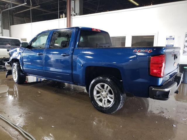 3GCUKREC4HG105862 - 2017 CHEVROLET SILVERADO K1500 LT BLUE photo 2