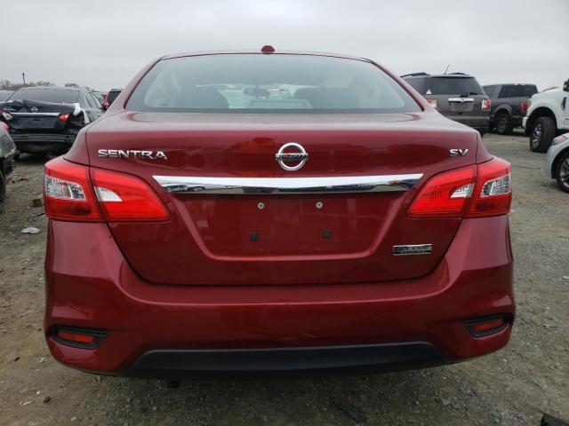 3N1AB7AP0KY427726 - 2019 NISSAN SENTRA S BURGUNDY photo 6