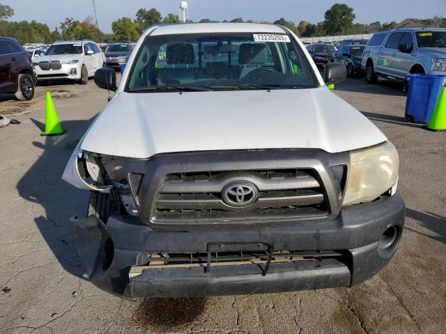 5TENX4CN1AZ684641 - 2010 TOYOTA TACOMA WHITE photo 5