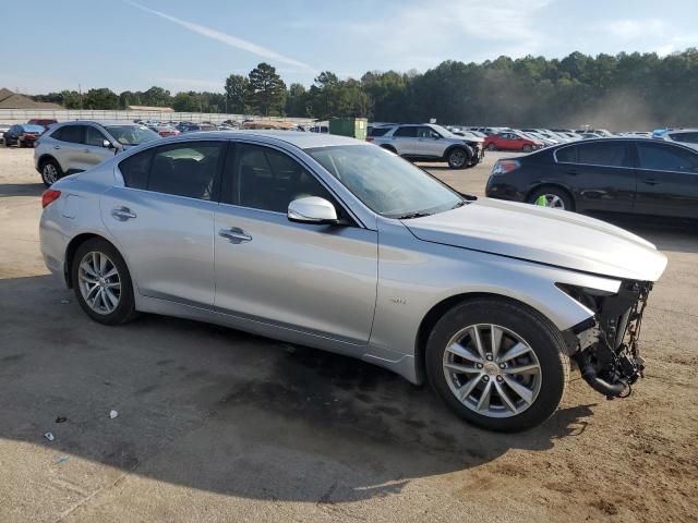 JN1CV7AR8HM682394 - 2017 INFINITI Q50 BASE SILVER photo 4