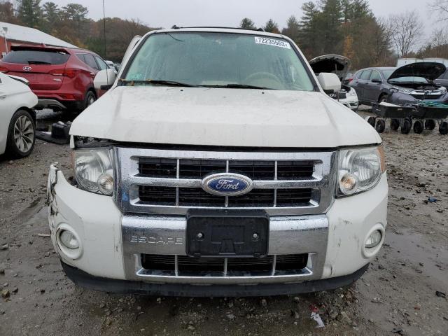 1FMCU9EG4BKB08393 - 2011 FORD ESCAPE LIMITED WHITE photo 5