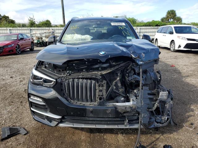 5UXCR6C52KLL64837 - 2019 BMW X5 XDRIVE40I BLACK photo 5