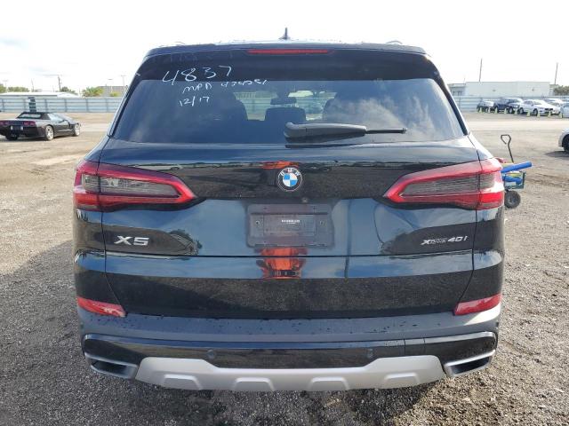 5UXCR6C52KLL64837 - 2019 BMW X5 XDRIVE40I BLACK photo 6