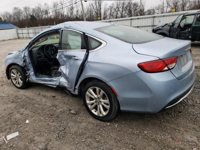 1C3CCCAB4FN615401 - 2015 CHRYSLER 200 LIMITED GRAY photo 2