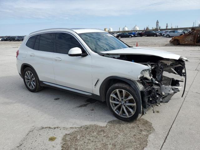 5UXTR7C52KLE93881 - 2019 BMW X3 SDRIVE30I WHITE photo 4