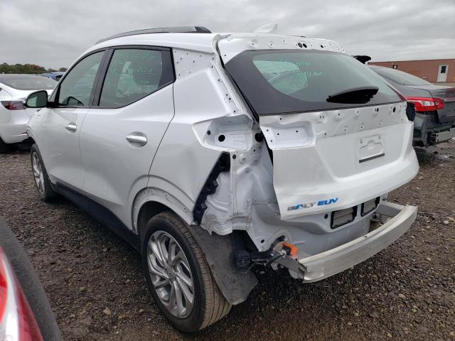 1G1FY6S05P4151673 - 2023 CHEVROLET BOLT EUV LT WHITE photo 2