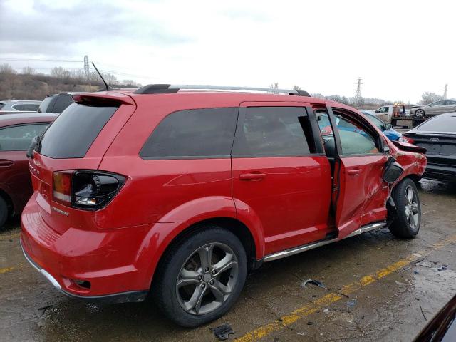 3C4PDCGB2HT501093 - 2017 DODGE JOURNEY CROSSROAD RED photo 3