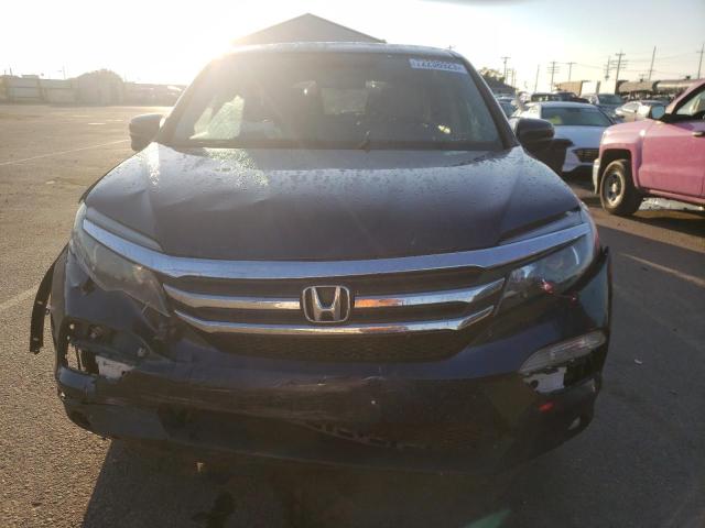 5FNYF6H55GB043250 - 2016 HONDA PILOT EXL BLUE photo 5