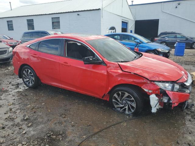 2HGFC2F76HH508435 - 2017 HONDA CIVIC EX RED photo 4