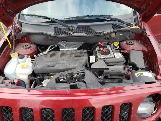 1C4NJPFB8ED826342 - 2014 JEEP PATRIOT LATITUDE RED photo 11