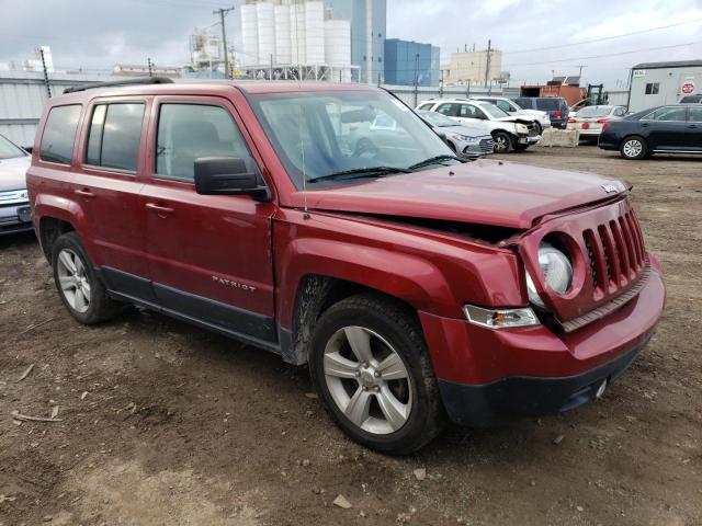 1C4NJPFB8ED826342 - 2014 JEEP PATRIOT LATITUDE RED photo 4