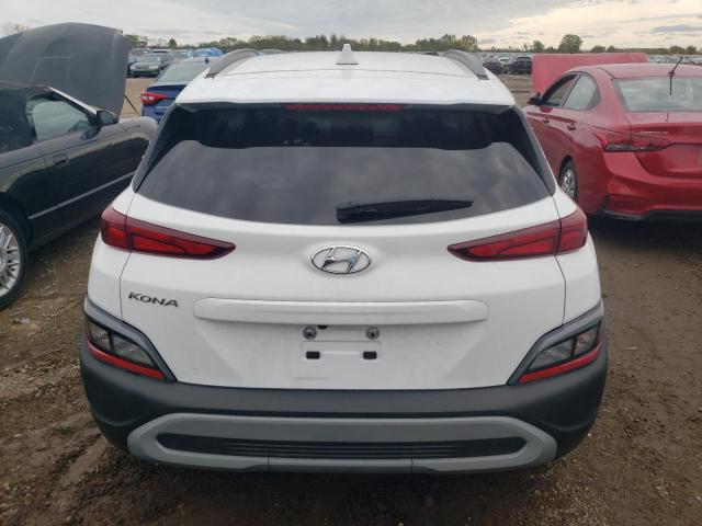 KM8K32AB5PU001798 - 2023 HYUNDAI KONA SEL WHITE photo 6