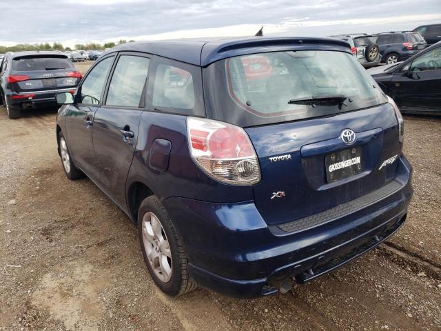 2T1KR32E08C708386 - 2008 TOYOTA COROLLA MA XR BLUE photo 2