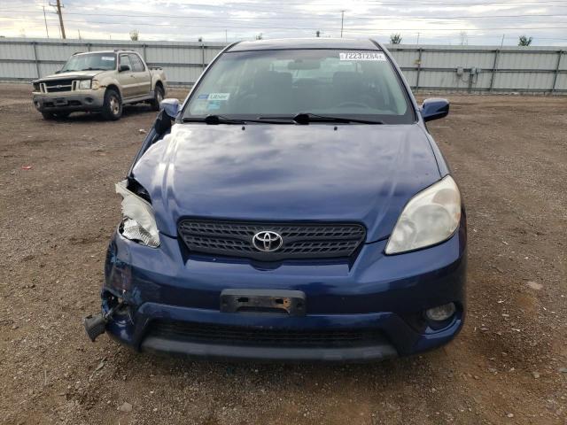 2T1KR32E08C708386 - 2008 TOYOTA COROLLA MA XR BLUE photo 5