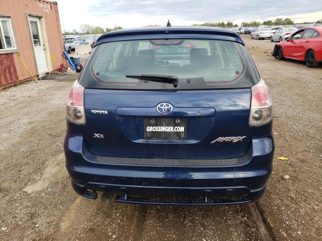 2T1KR32E08C708386 - 2008 TOYOTA COROLLA MA XR BLUE photo 6