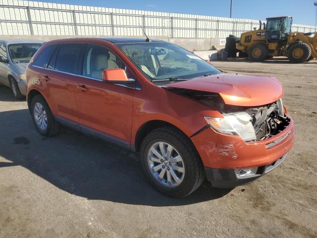 2FMDK49C88BB12423 - 2008 FORD EDGE LIMITED ORANGE photo 4