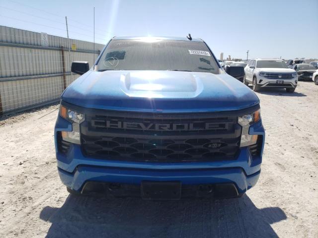 3GCPABEK4NG530136 - 2022 CHEVROLET SILVERADO C1500 CUSTOM BLUE photo 5