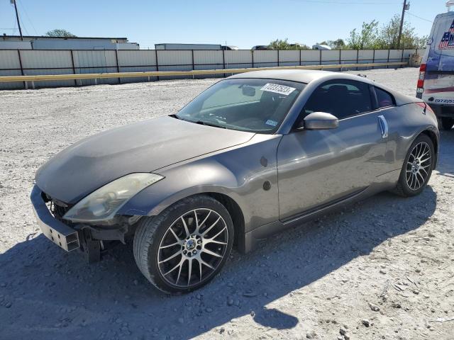 JN1BZ34D08M703246 - 2008 NISSAN 350Z COUPE SILVER photo 1