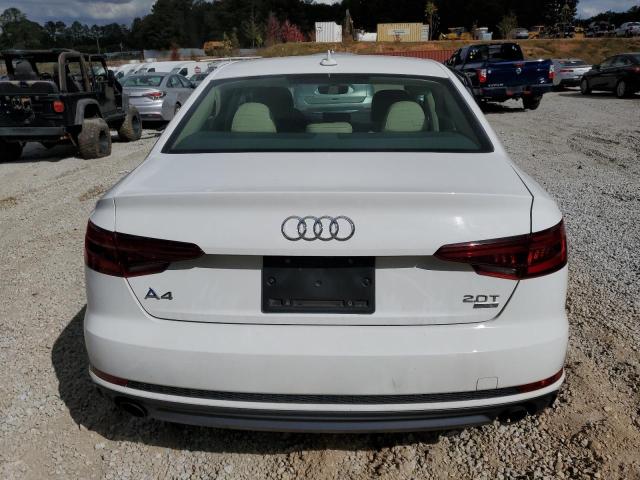 WAUKMAF44JA203365 - 2018 AUDI A4 PREMIUM WHITE photo 6